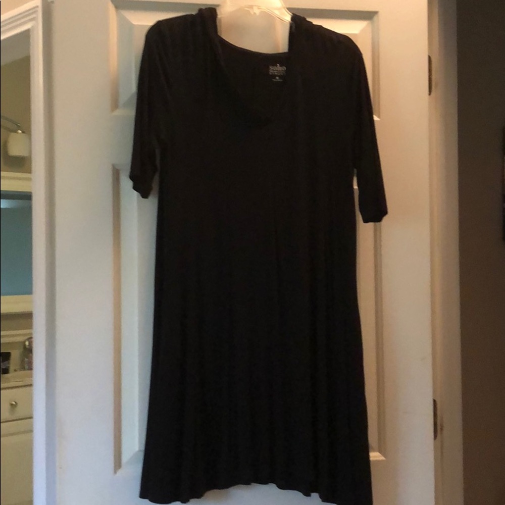 Soho street by NY&Co hooded swing dress S M L